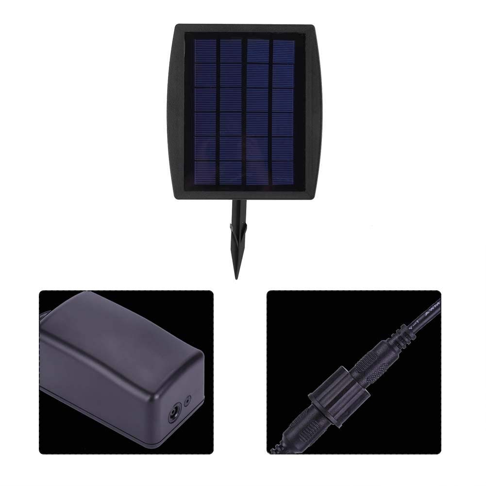 Ossigenatore Solare per Laghetti e Acquari, Pompa Aria 2.4W con Pietra Aeratrice, di Aerazione per Piscine