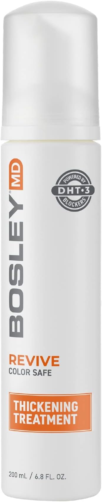 BosleyMD BosRevive Thickening Treatment for Noticeably Thinning Hair (Color Safe), 6.8 fl oz.