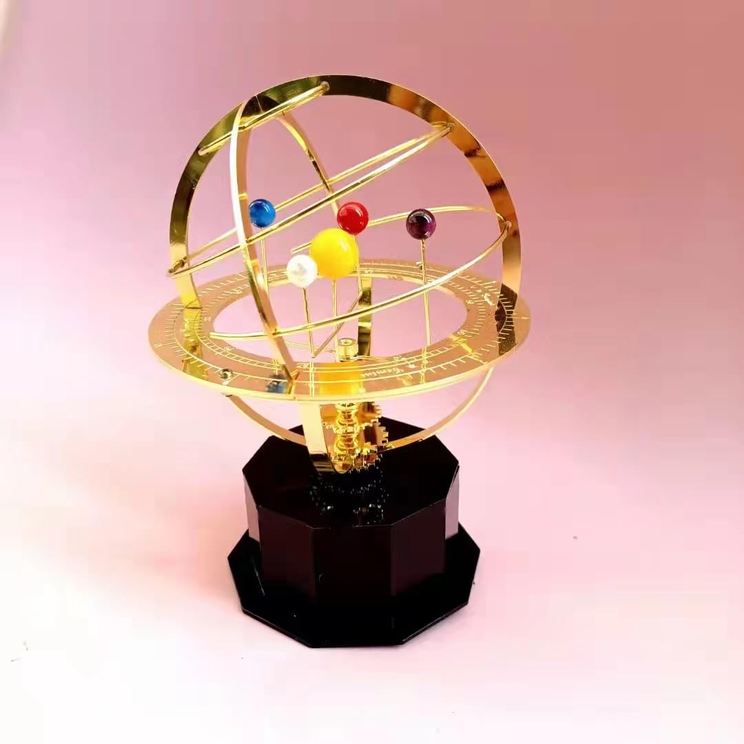 KALWEL Grand Orrery Solar System Model - Explore The Wonders of Space -Free to Rotate, 7.48 in