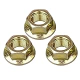 Spindle Blade Lock Nut 5/8-18 3Pack for Lawnmower 712-0417 712-0417A 912-0417A and More Similar Models