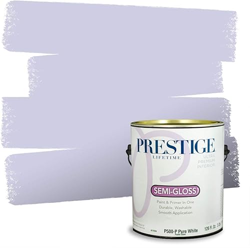 PRESTIGE Pintura interior e imprimación en uno, océano de ensueño, semibrillante, 1 galón