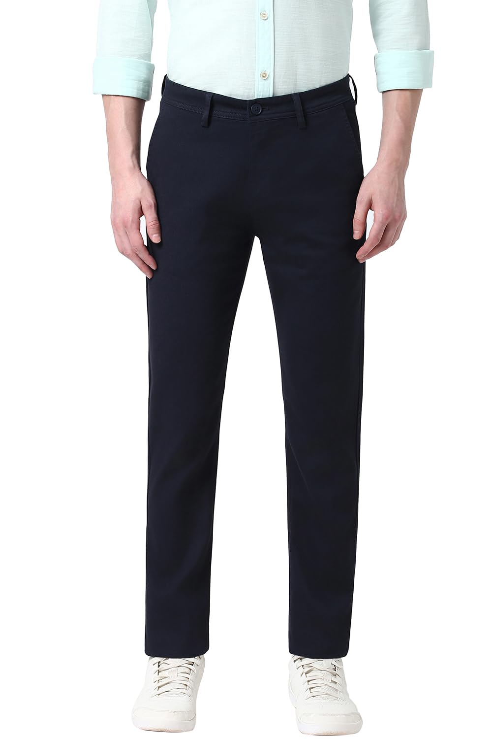 peter england Men's Slim Casual Pants-picture-41