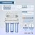 Max Water 10 Stage Under Sink RO (Reverse Osmosis) Water Filtration System + Heavy Duty Tank + Faucet - (5 in 1) PH+ Alkaline System - 50 GPD (Gallons Per Day) - Model: RO-10C1