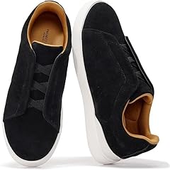 Black Genuine Suede