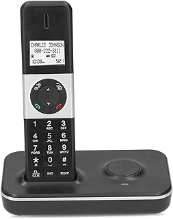 Cordless Phone for Home,Cordless Phone System,LCD Backlit Display,Caller ID/Call Forwarding,Cordless Handset,16 Languages Supported,Expandable Home Phone for Business