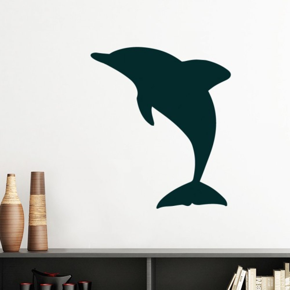 Sticker dauphin pour masquer les imperfections murales facilement