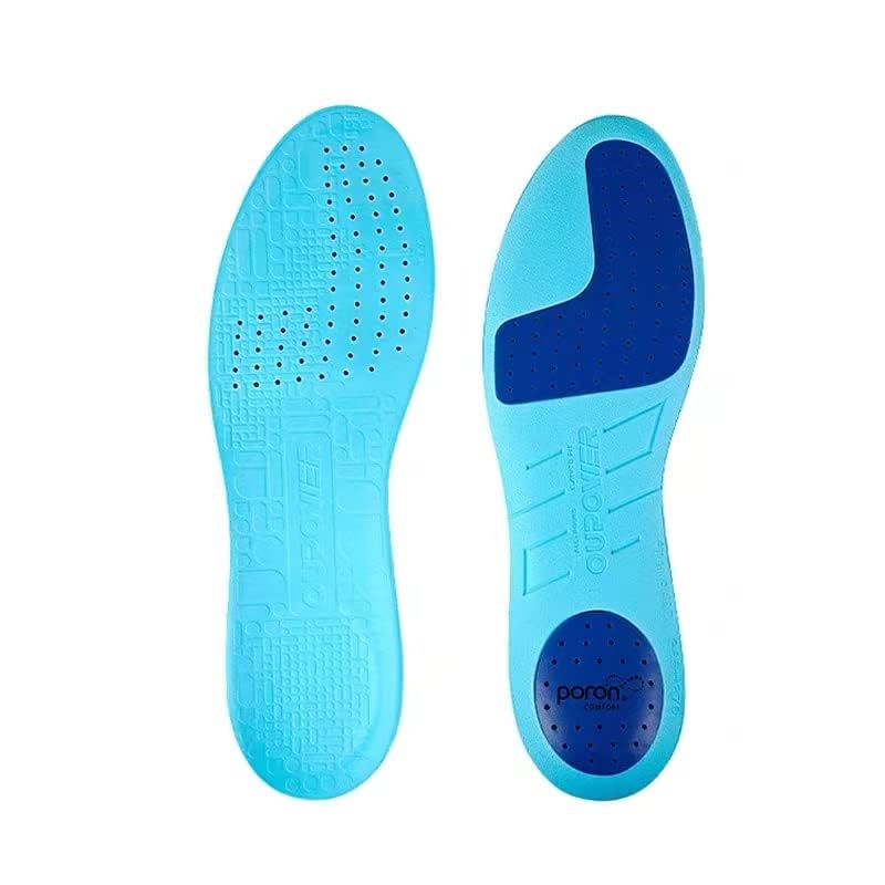 Image of Soccer Cleat Boot Shoe Insoles Inserts Pad Poron Foam Anti-Slip Athelete (US9.5-10)