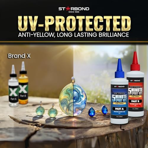image for 8 oz. XL Starbond 5 Minute Epoxy — Enhanced Strength (2,600 lb Shear