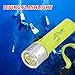 Yoetaun Waterproof LED Professional Diver Diving Flashlight Underwater Light Torch Flashlights for Emergencies Led