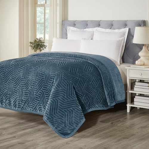 Image of MYTRIDENT Blanket for Winter Double Size, Home Essential Euphoric Tales Collection, 340 GSM Blanket Double - Coastal