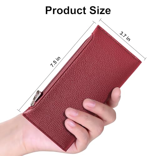Image of Tipmile Slim Wallet for Women, RFID Blocking Credit Card Holder