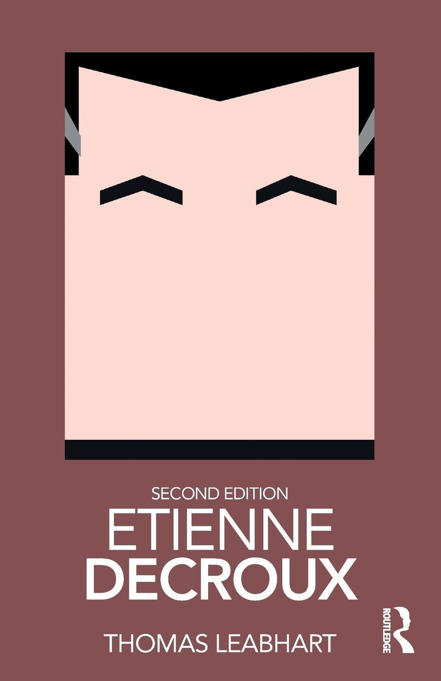 Etienne Decroux (Routledge Performance Practitioners)