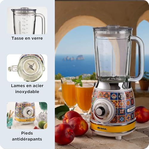 Vintage bol verre Positano 583POS - vue 9