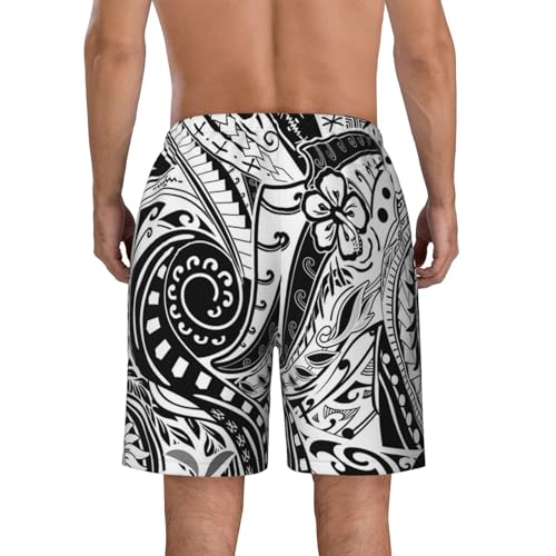 Hawaiian Polynesian Tribal Trunks Mans Swimming Shorts Quick Dry Shorts Board Shorts3