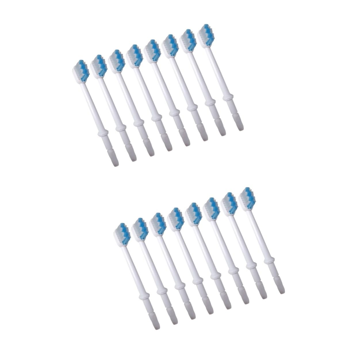 2 Series Repuestos Para Irrigador Oral Cabezales Cepillo Compatibles Limpieza Interdental Duraderos Familiares 8 Piezas*2