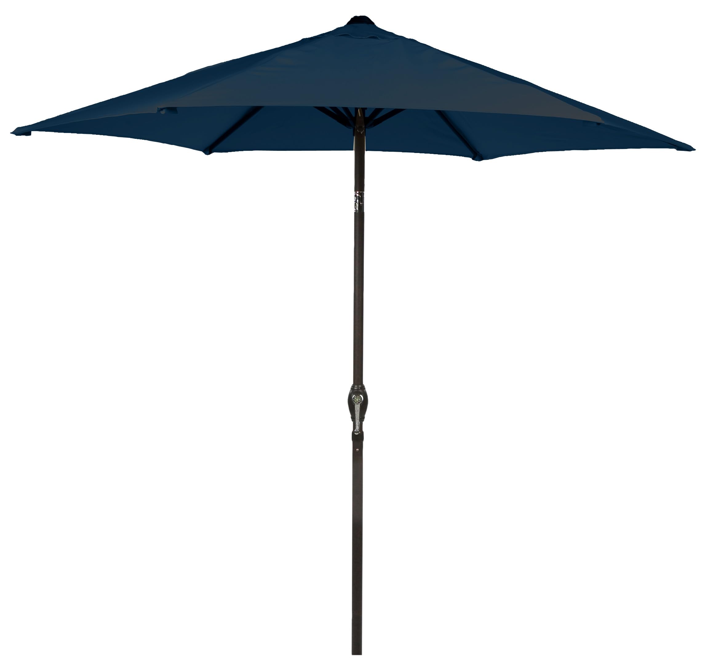 LG Outdoor Soleil 2.7m Crank & Tilt Parasol, Navy Blue, UV50+ Protection