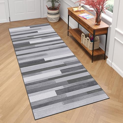 Alfombra corredor 64x350 cm para pasillo cocina dormitorio lavable 2