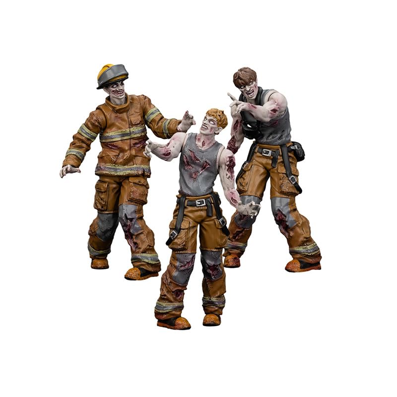 JOYTOY Dark Source 1/18 Action Figure Dark Source Zombie Figure Firefighters Model Collection Birthday Gifts 15Age+ 3.07in
