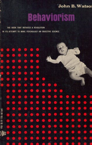 Behaviorism B000UTTJ4E Book Cover
