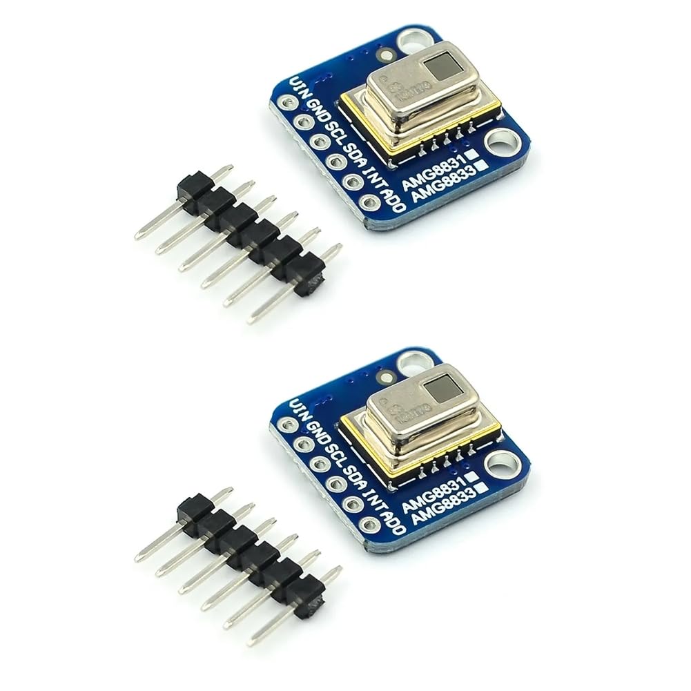 UDSKNV[KSL AMG8833 IR 8x8 Thermal Imaging Array 2PCS 8x8 Infrared Camera Temperature Sensor Module