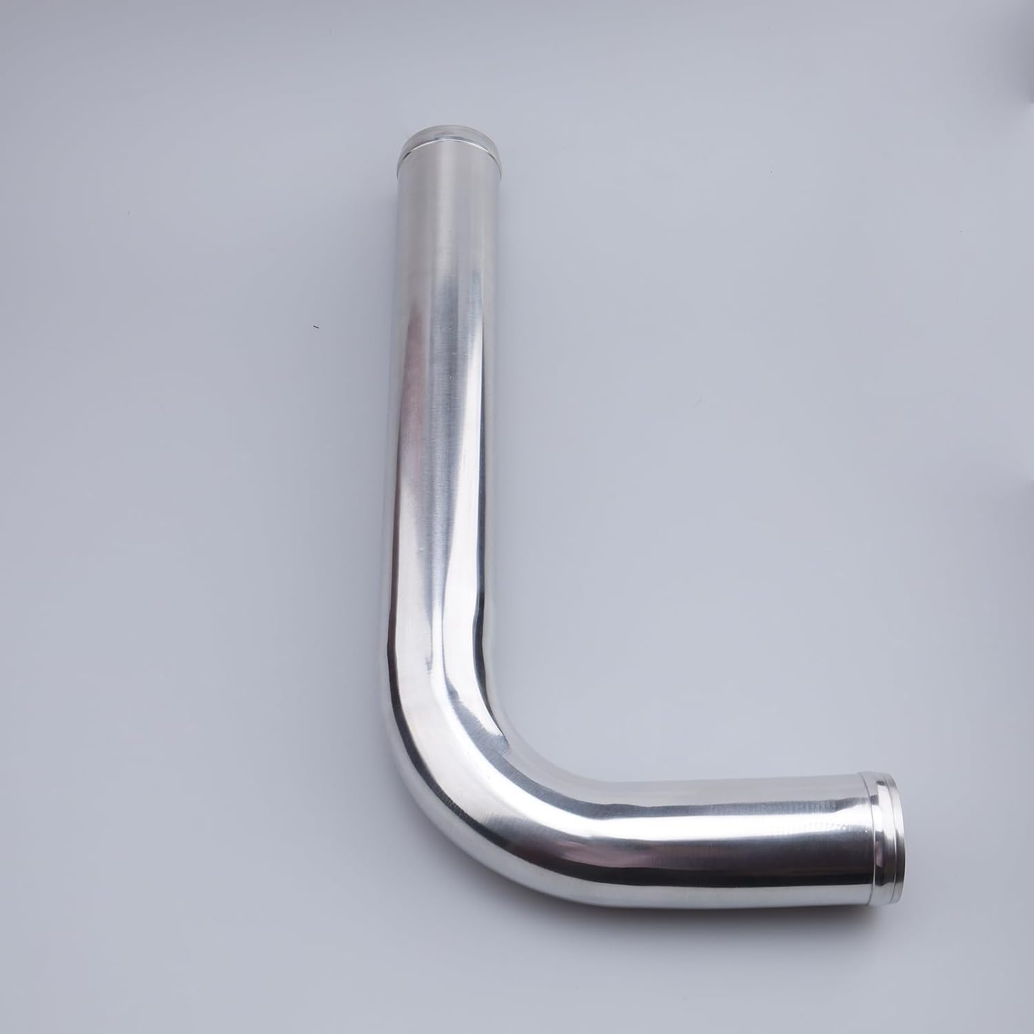 AC PERFORMANCE 2" OD Aluminum Intercooler Pipe 90 Degree L-Bend Tube