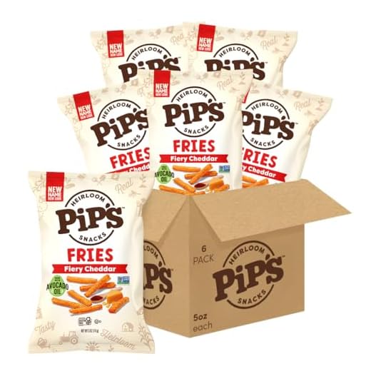 Heirloom Baked Fiery Cheddar Fries by Pipcorn