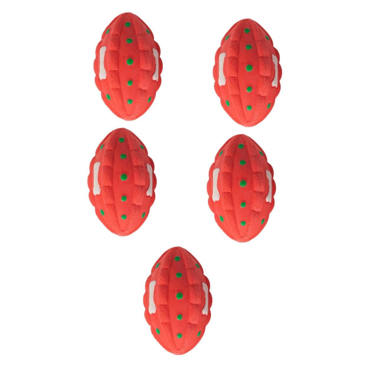 Beaupretty Lot De 5 Jouets Interactifs Et Résistants pour Chiens À Mâcher Portables en Forme De Fruit Adorable