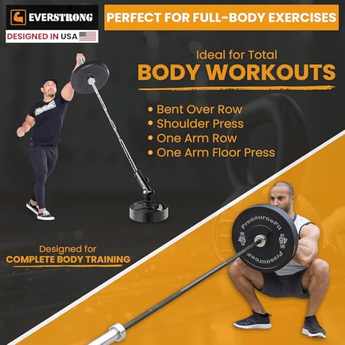 Image of TYB T-Bar Row Attachment Landmine Handle - 360 Swivel Landmine Attachment for Full-Body Workout - Deadlifts Squats Landmine Stand (T Bar Row Attachment) (Plate Not Included)