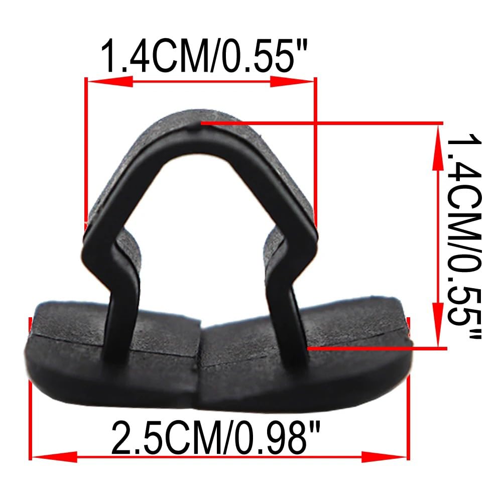Lot De 50 Clips De Maintien D'étanchéité Connect – Pour VW, Référence 36452