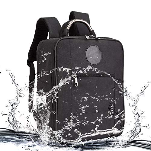 Preisvergleich Produktbild kingko® Tragetasche Wasserdichter Stoßfest Koffer Tragbares Handtasche / Schultertasche / Umhängetasche Tragekoffer für MJX Bug B5W Sie können Batterien,anderes Zubehör aufbewahren (Schwarz)