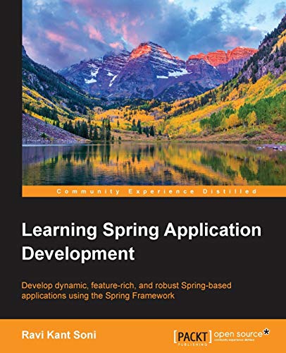 Learning Spring Application Development 1783987367 Book Cover