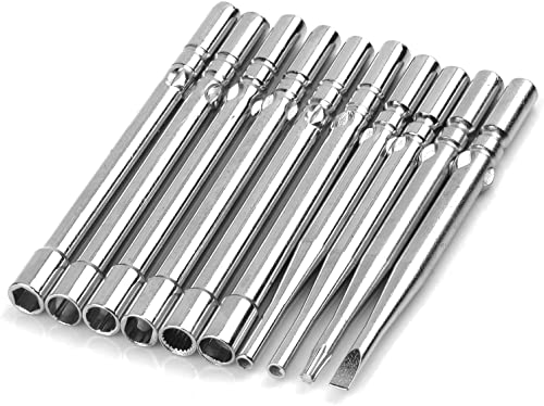 10 Pcs Carburetor Adjustment Tool Kit Carb Adjusting Tool for Common 2-cycle Small Engine Tools Screwdriver String Trimmer Chainsaw Weedeater Leaf Blower - Thumbnail 6