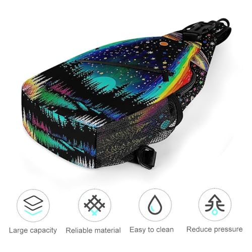 Mochila tipo sling unisex Supdreamc resistente y ligera miniatura 5