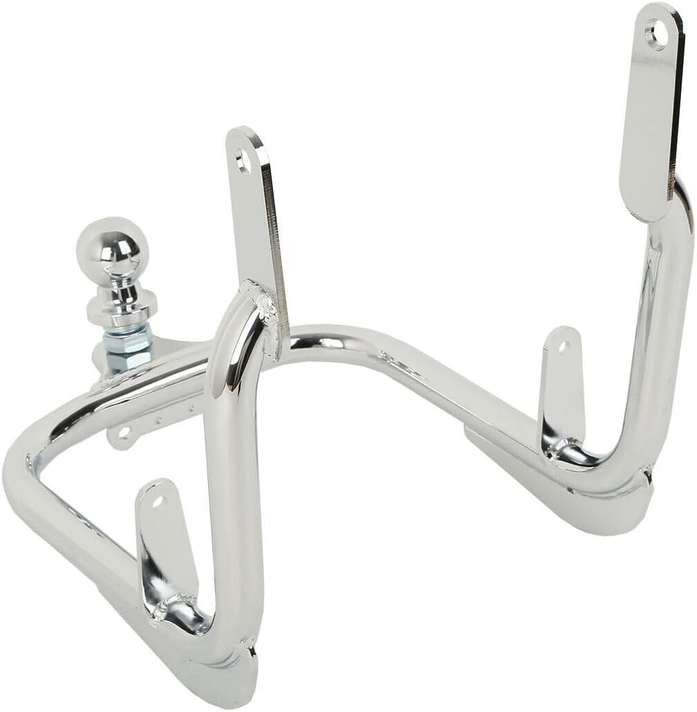 Trailer Hitch Tow Fits Flht Flhx Iron 1 7/8"-Ball Chrome 115-0084