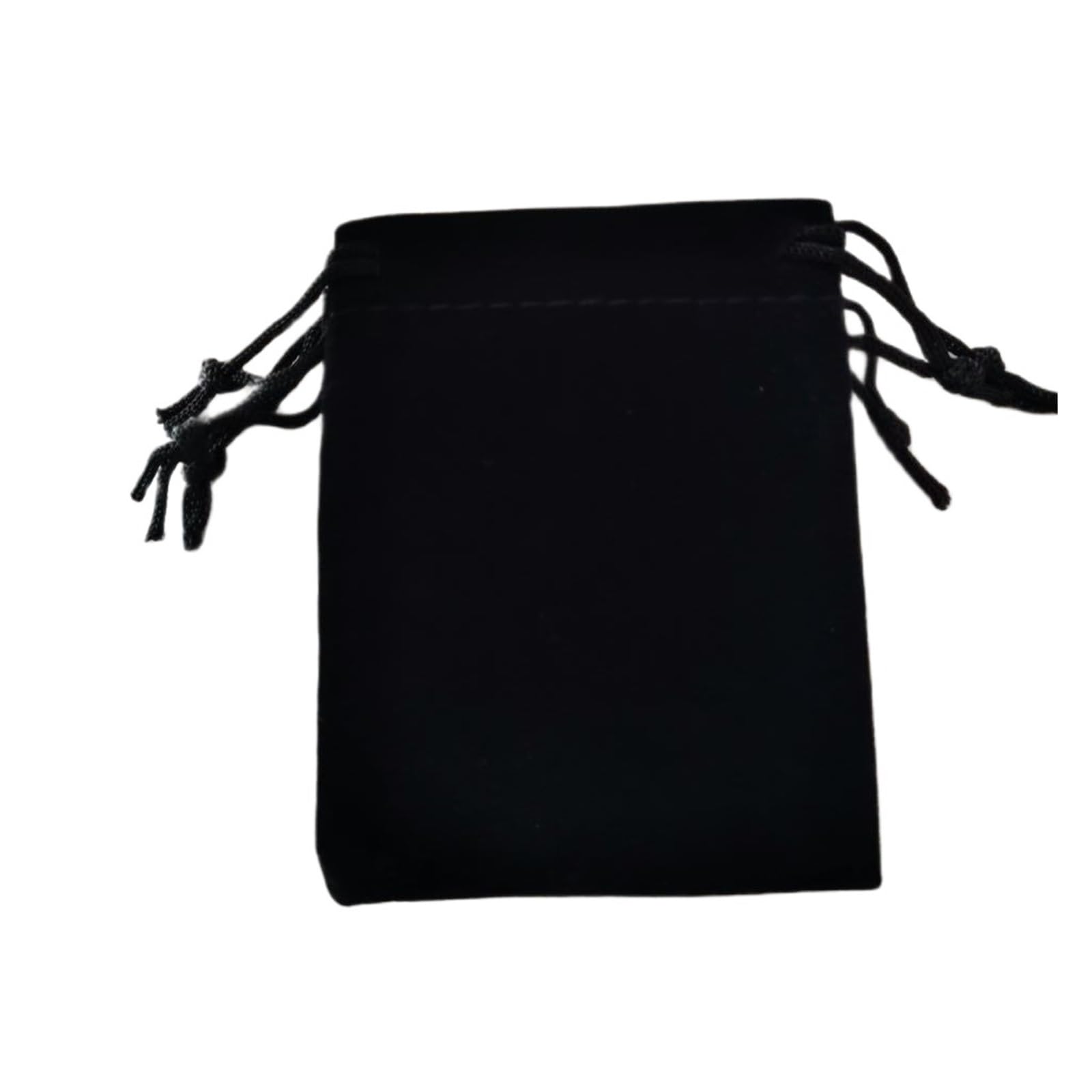 SHENJMAI Velvet Jewelry Pouches 100Pcs/Lot 5x7cm 7x9cm 9x12cm Drawstrings Velvet Bags Jewelry Packaging Pouches Wedding(Black,7x9cm)