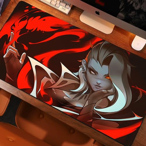 GeRRiT valorant，Gaming Mouse Pad XL(11.81 * 31.49 * 0.07 inch)，Extended Large Mouse Mat Desk Pad