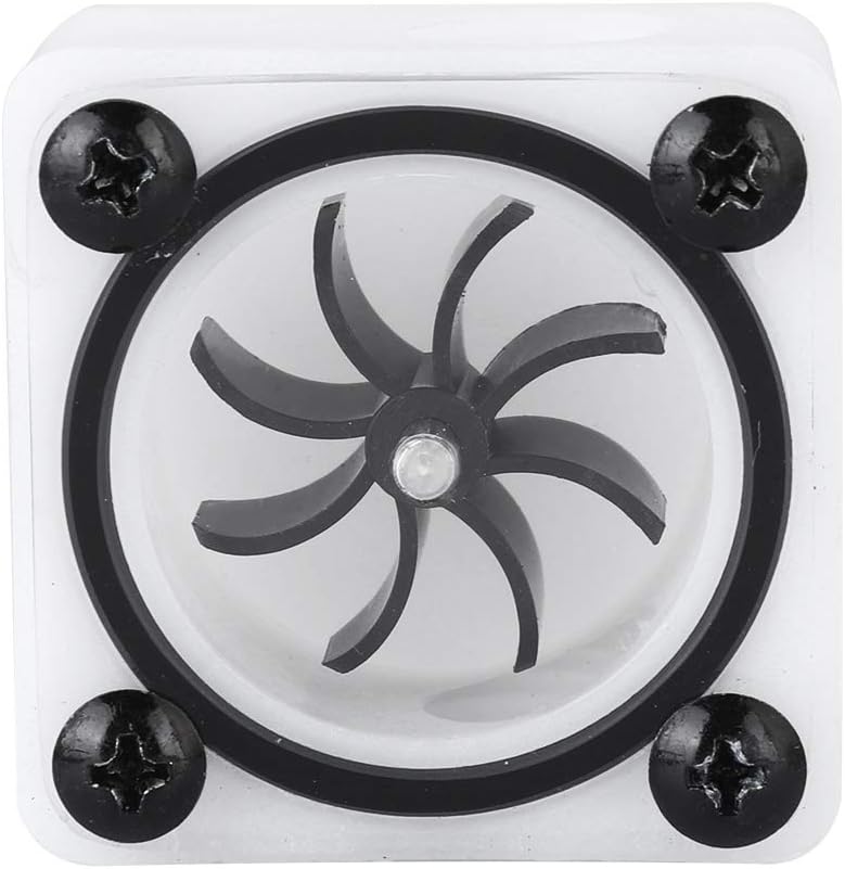 Tonysa Water flow meter, 2 point G1 / 4 thread impeller water flow meter, water cooling flow meter suitable for PC water cooling system
