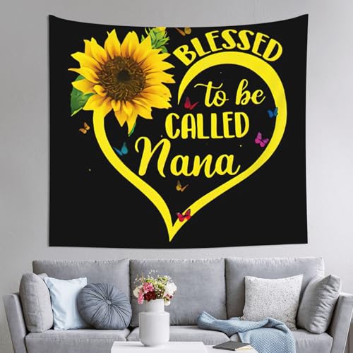 Tapiz de girasol de 152x130 cm ideal para renovar el diseño y dar vida a tu dormitorio actual