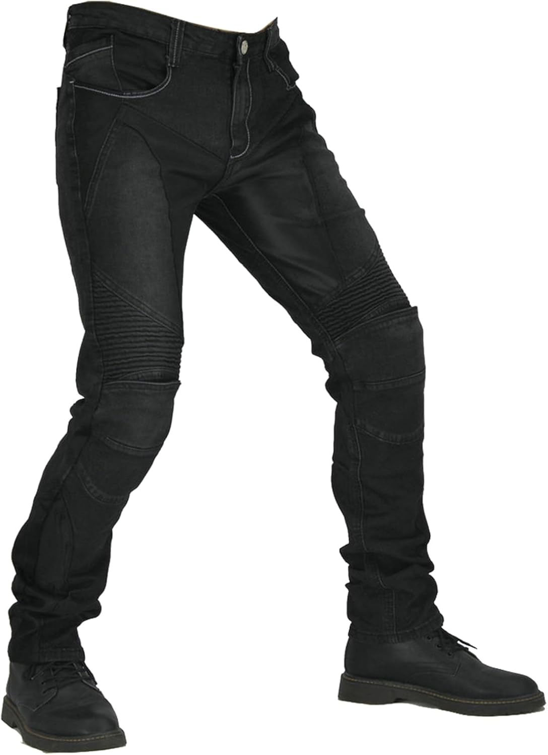 [RENHE] バイクパンツ 夏 メンズ バイク用メッシュパンツ 夏用 ライディングパンツ プロテクター ライダースパンツ 通気 バイクズボン ストレッチ素材 耐磨耗