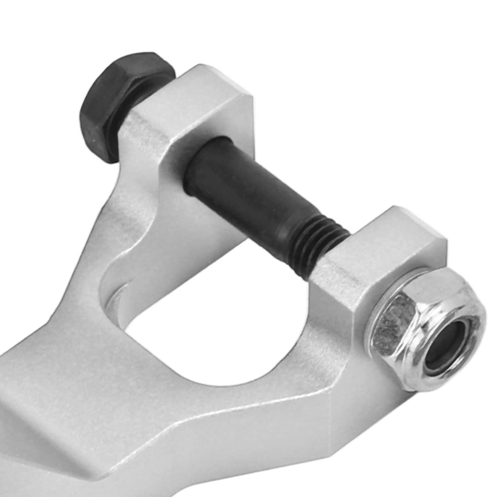 Kit de Descenso Delantero ATV, Akozon Aleación de Aluminio Caída de 3,5 Pulgadas Kit de Descenso Delantero Ajustable para 660 660R YFM660R 2001-2005(Plata)