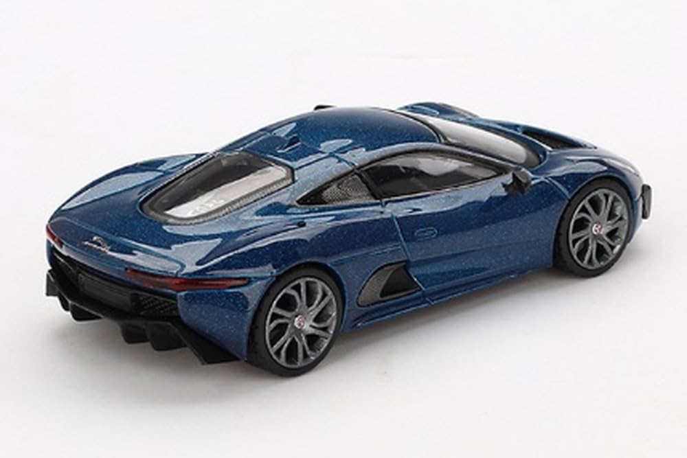 Amazon | MINI GT 1/64 ジャガー C-X75 ブルー (左ハンドル