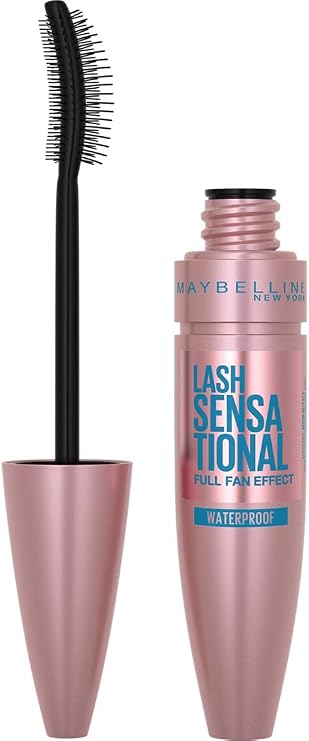 Maybelline Mascara Lash Sensational Volumizing Thickening Black Waterproof