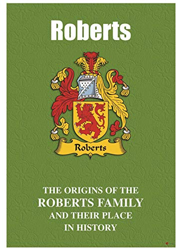 I LUV LTD Roberts Anglais Nom de Famille Livret D'histoire avec de Brefs Faits Historiques