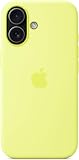 Apple iPhone 17 Silicone Case with MagSafe and Camera Control: Lightweight Phone Case, Wireless Charging Compatible, Smooth Matte Finish; Neon Yellow ​​​​​​​ - 5