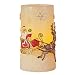 Greluna Christmas Santa Claus Flameless LED Candle with Timer, Battery Operated Candles for Christmas Decorations and Gift,3X6 inches (Santa Claus with Reindeer)