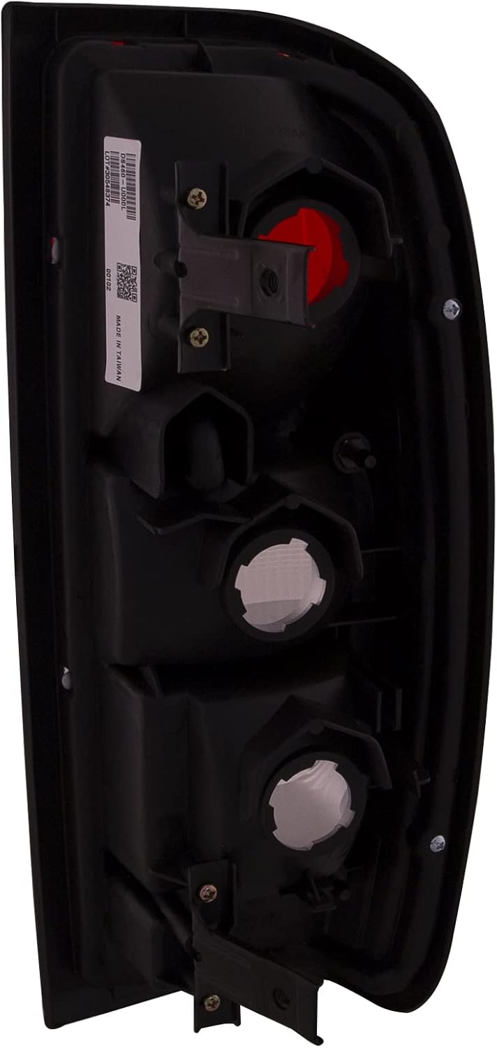 HEADLIGHTSDEPOT Tail Light Compatible With 98-99 Nissan Frontier 4WD RWD Passenger Side Tail Lamp