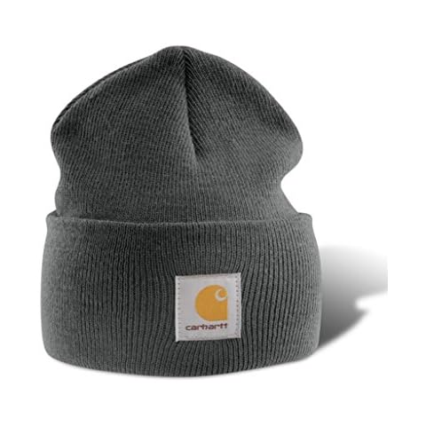 Carhatt Acrylic Watch Hat-Charcoal,One Size Cover