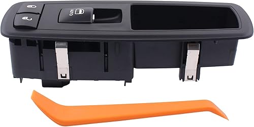 MOTOKU Interruptor de ventana lateral del pasajero delantero para Chrysler 200 2015-2017, 300 2015-2023, Pacifica 2017-2025, Voyager 2020-2025,