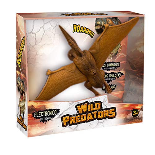 Wild predators- Pteranodón Mediano Dinosaurio de Juguete para niños (World Brands XT380912)