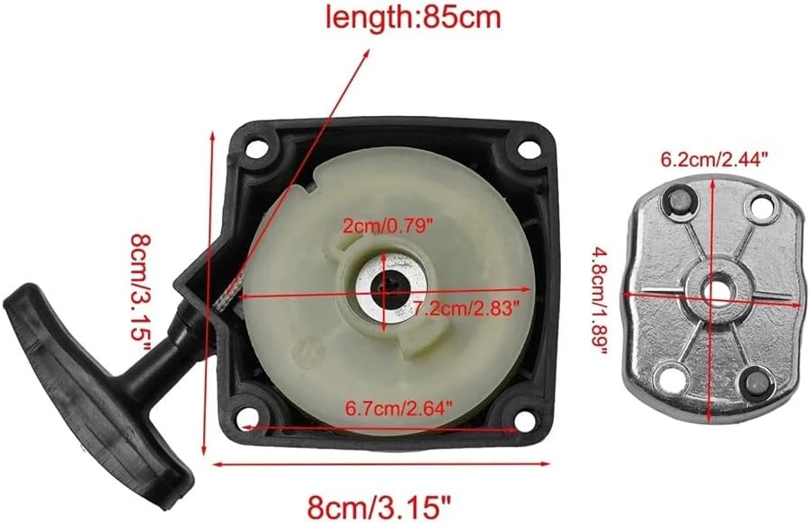 1 Set Brush Cutter Lawn Mower Pull Starter Engine Repair Kits Part Maintenance